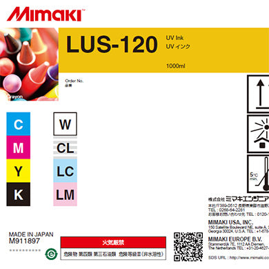 Mimaki LUS-120
UV Ink