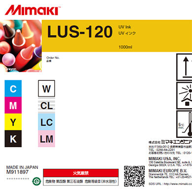 Mimaki LUS-120
 UV Ink